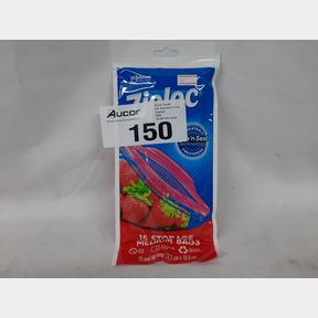 ZIPLOC MEDIUM STORAGE BAGS 15 S - ZIPLOC MEDIUM SEAL TOP STORAGE BAGS - STRONG ENOUGH TO USE AGAIN- FILL USE REPEAT