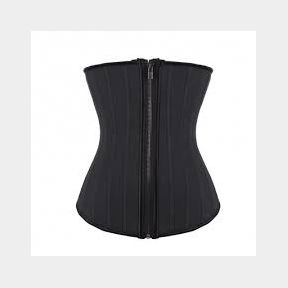 Zip Up Waist Trainer - Black - XL-2XL Women | AS 51663/4554 B8 (S6)