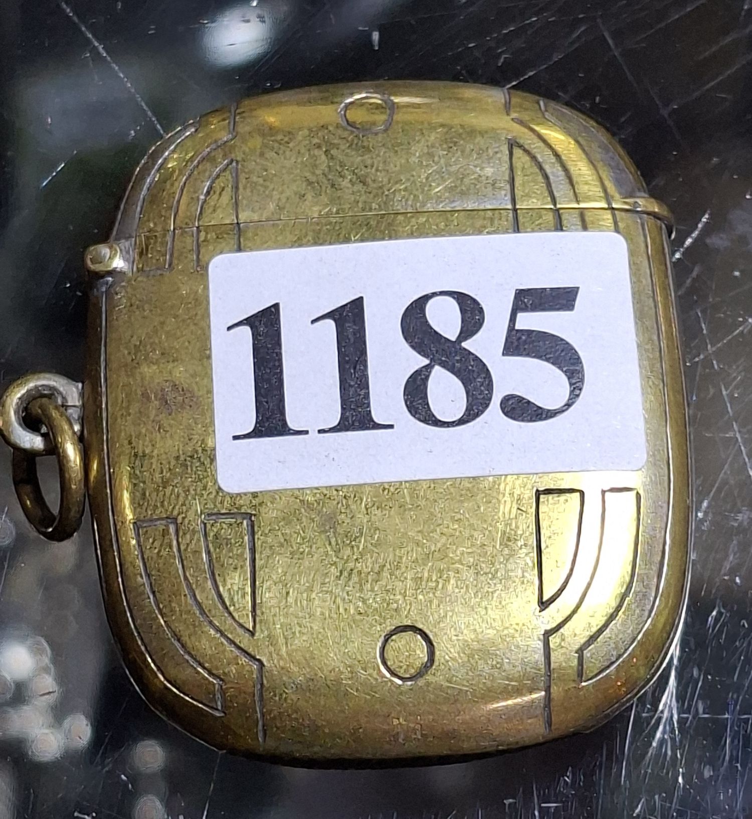1185 · ANTIQUE VESTA CASE