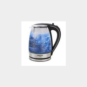 Mellerware Kettle 360 Degree Cordless Glass Silver 1.8L 2200W ''Azure''-DEFECTIVE