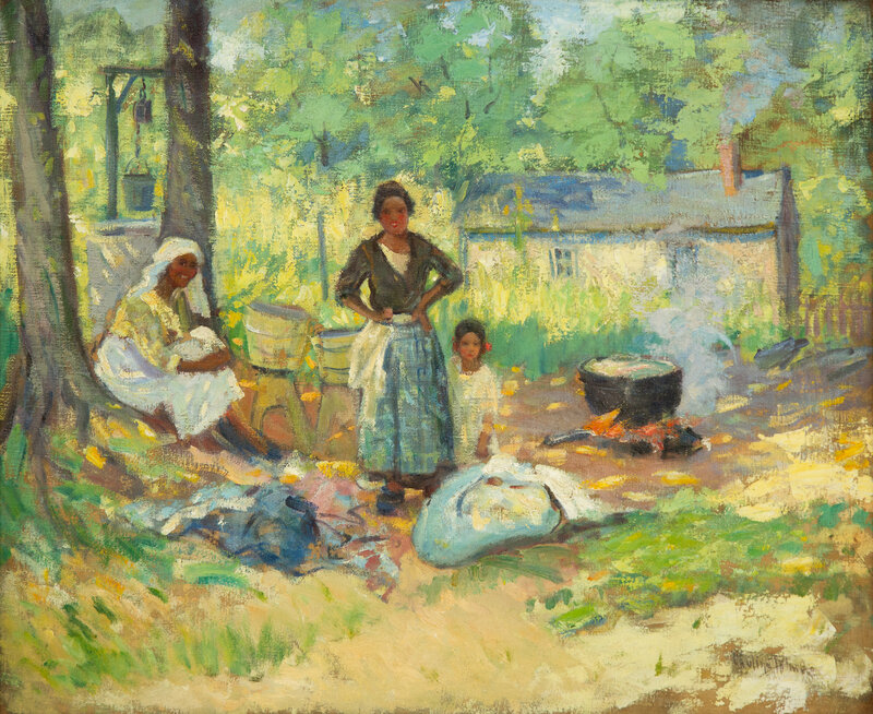 Pauline Palmer
(American, 1867-1938)
Portuguese Family