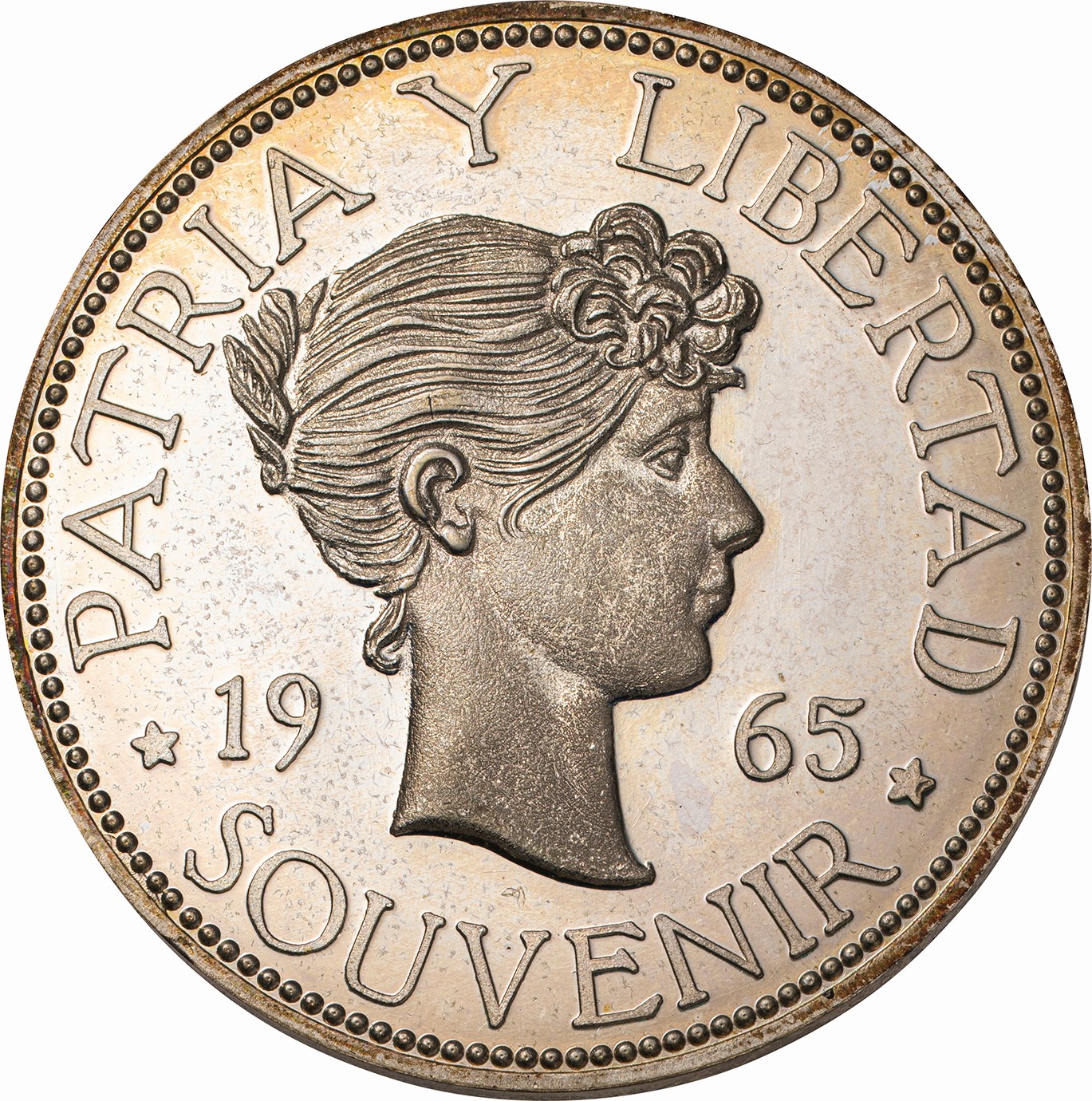 キューバ銀貨 1965年 スーベニア銀貨 キューバ銀貨 1965年 スーベニア銀貨