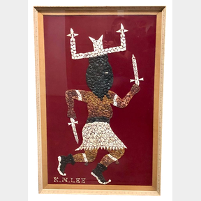 Large Arrowhead Artwork By Kermit N. Lee