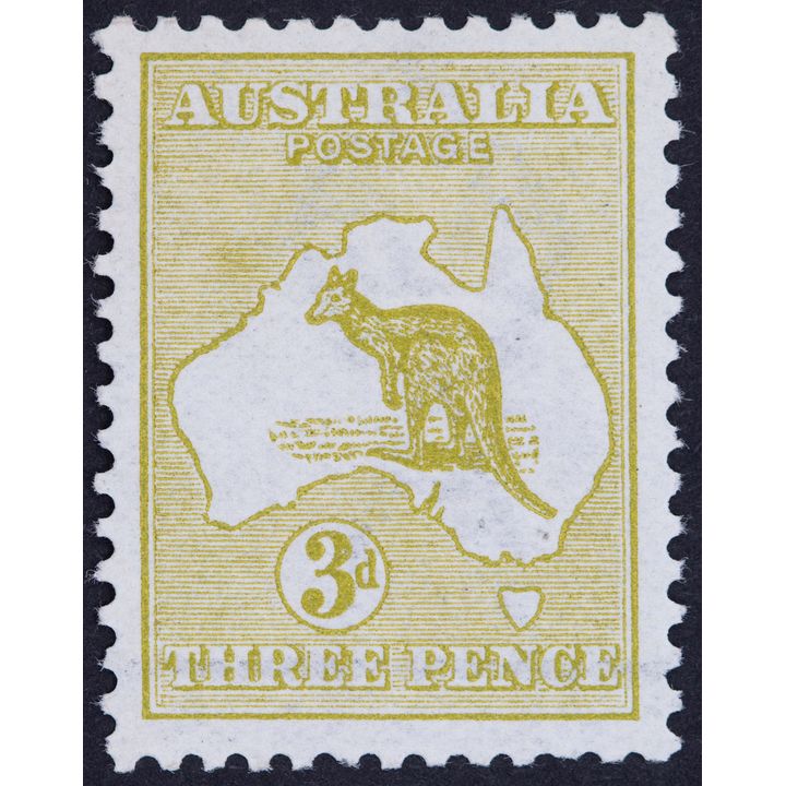 First Watermark, Threepence, 1913, Good