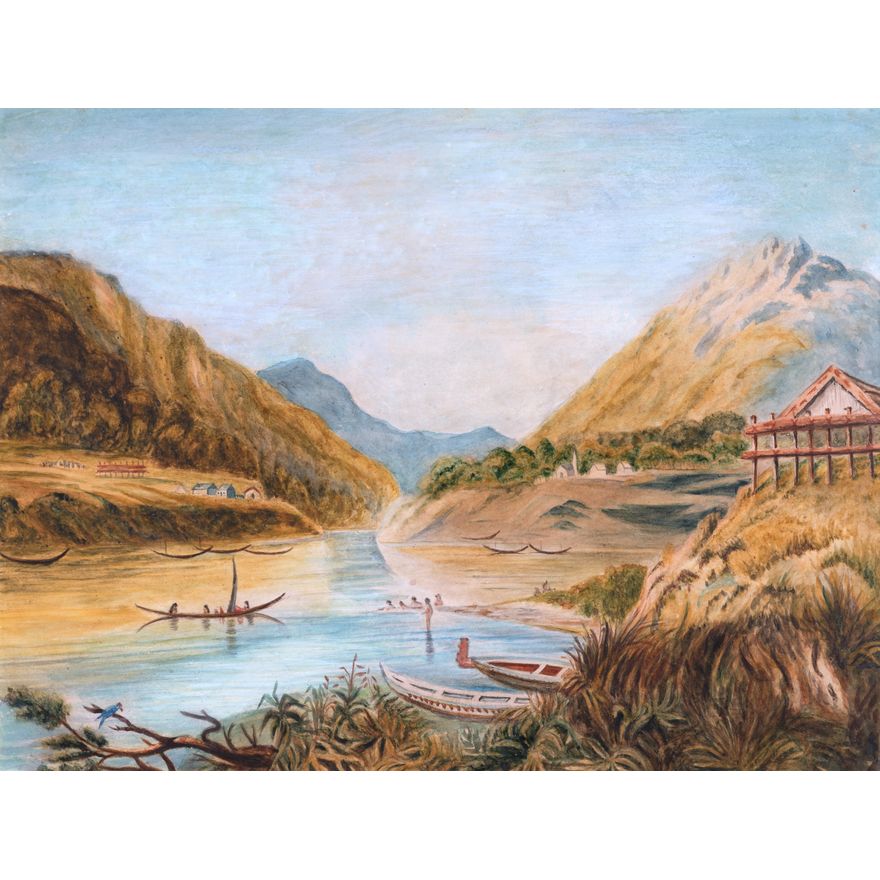 Artist Unknown 'Untitled - Whanganui River'