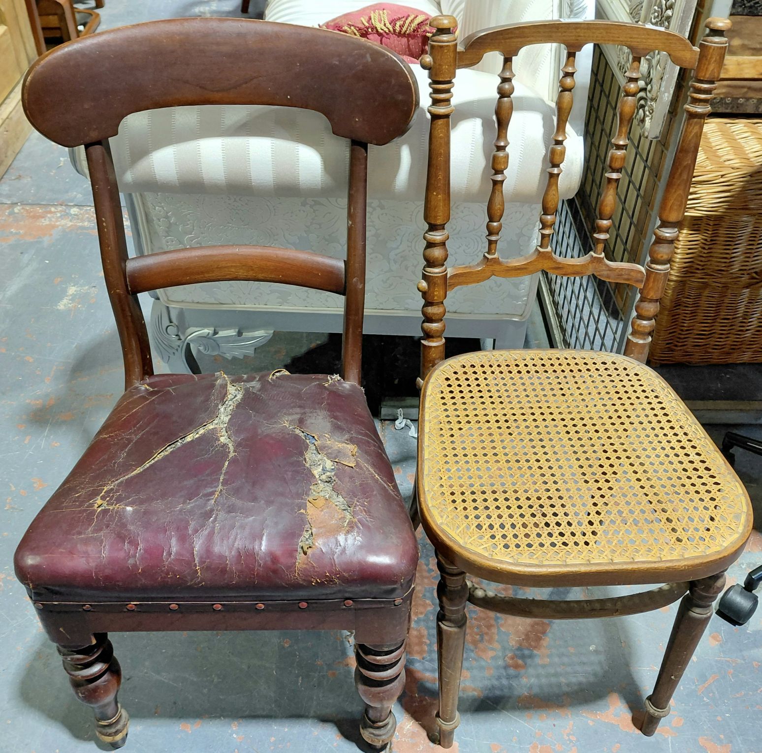 185 · CEDAR BAR BACK SIDE CHAIR