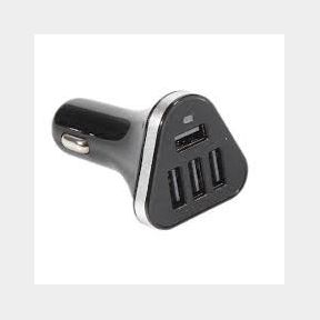 4 Port Fast Car Cellphone Charger - Black | AS 51672/31369 B1 (S7)SB