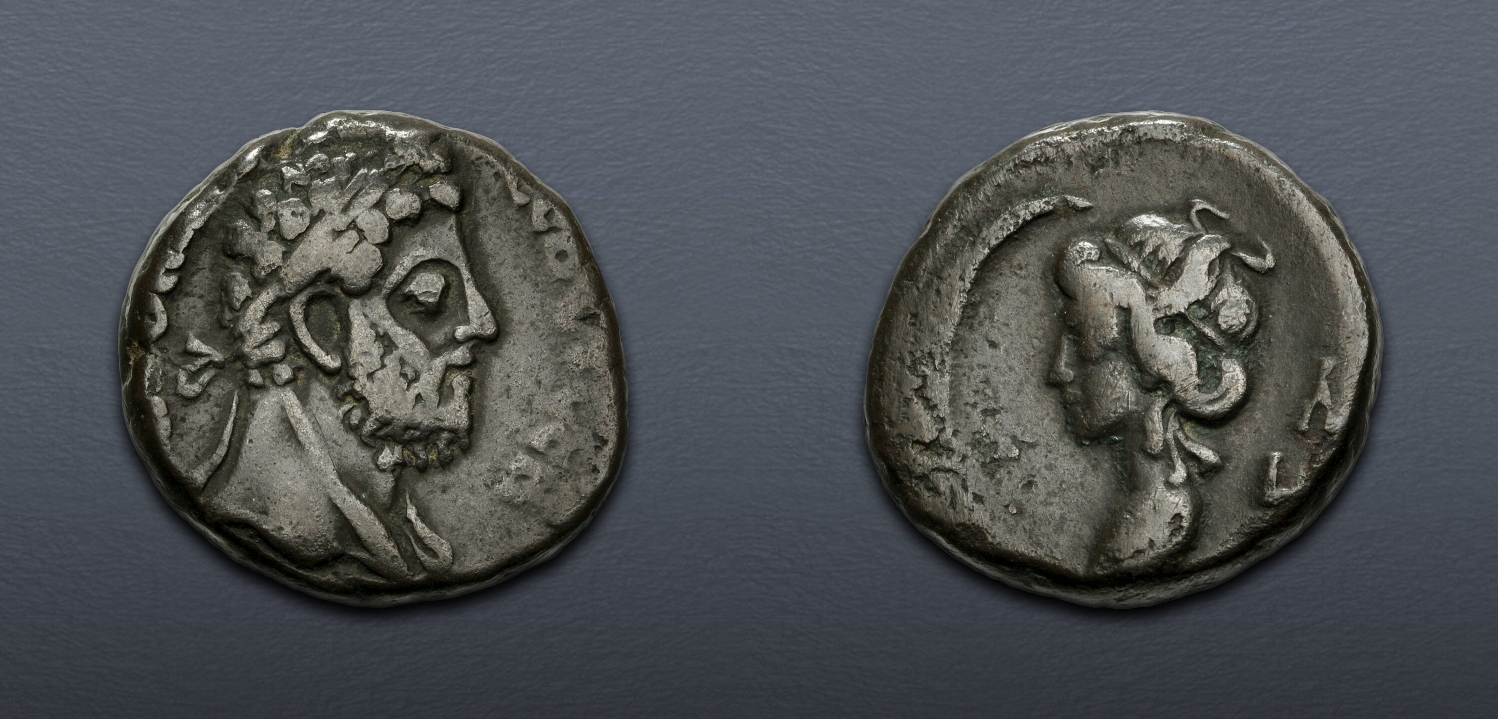 EGYPT, Alexandria. Commodus. AD 177-192. BI Tetradrachm (22mm, 11.33 g ...