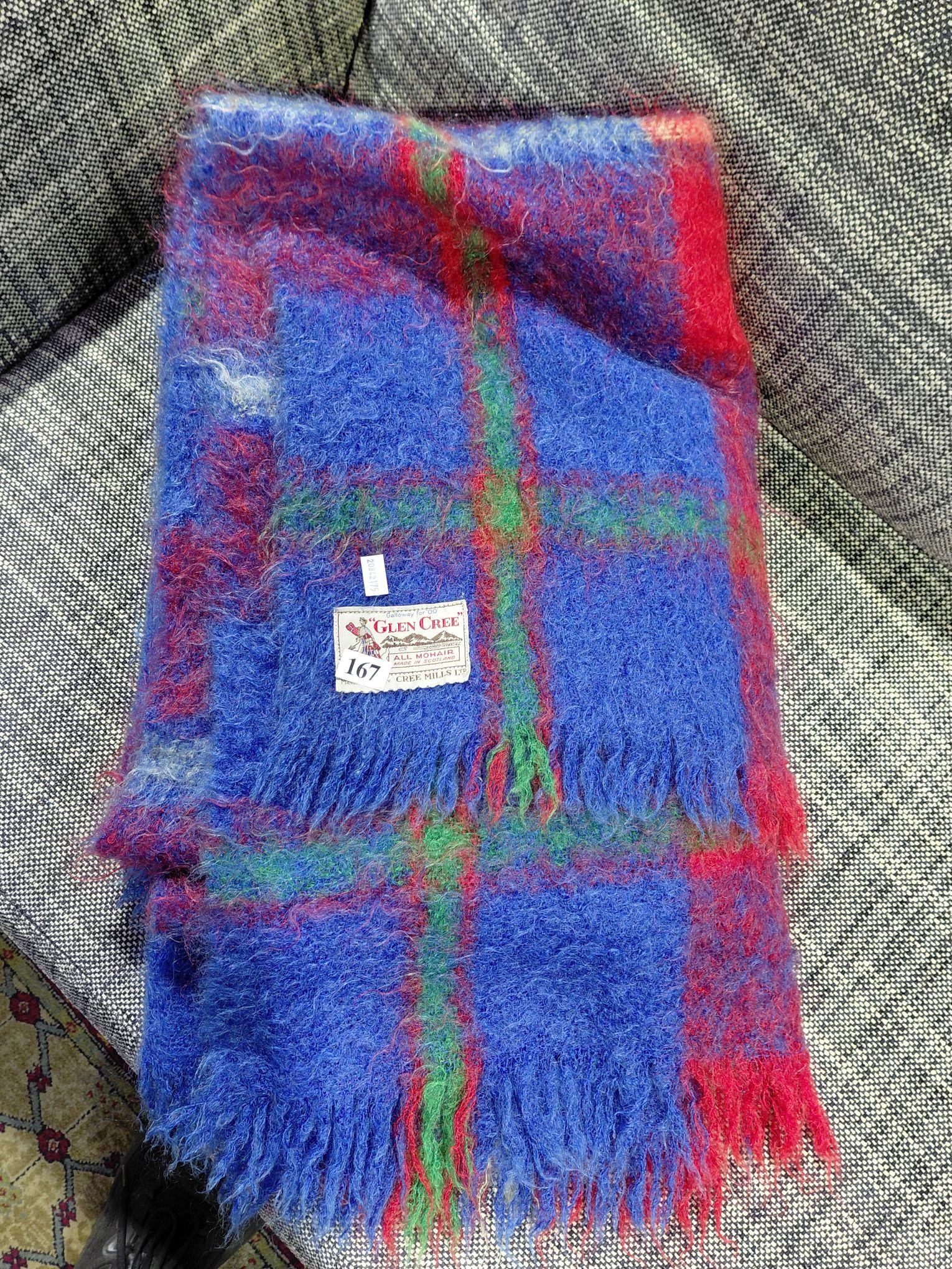 167 · MOHAIR BLANKET