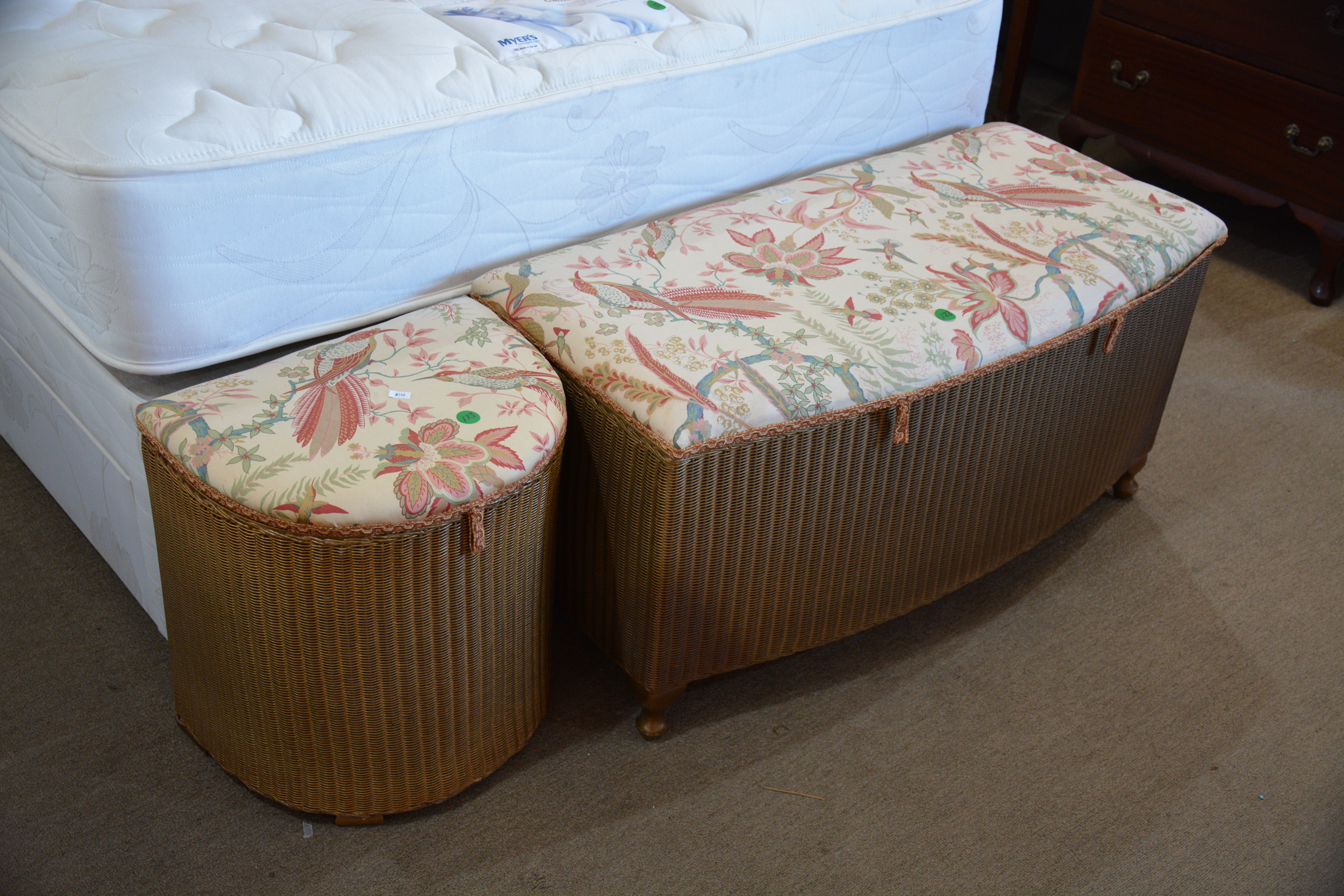 Lloyd Loom - Set of 2 — sold at auction in New Zealand for $260