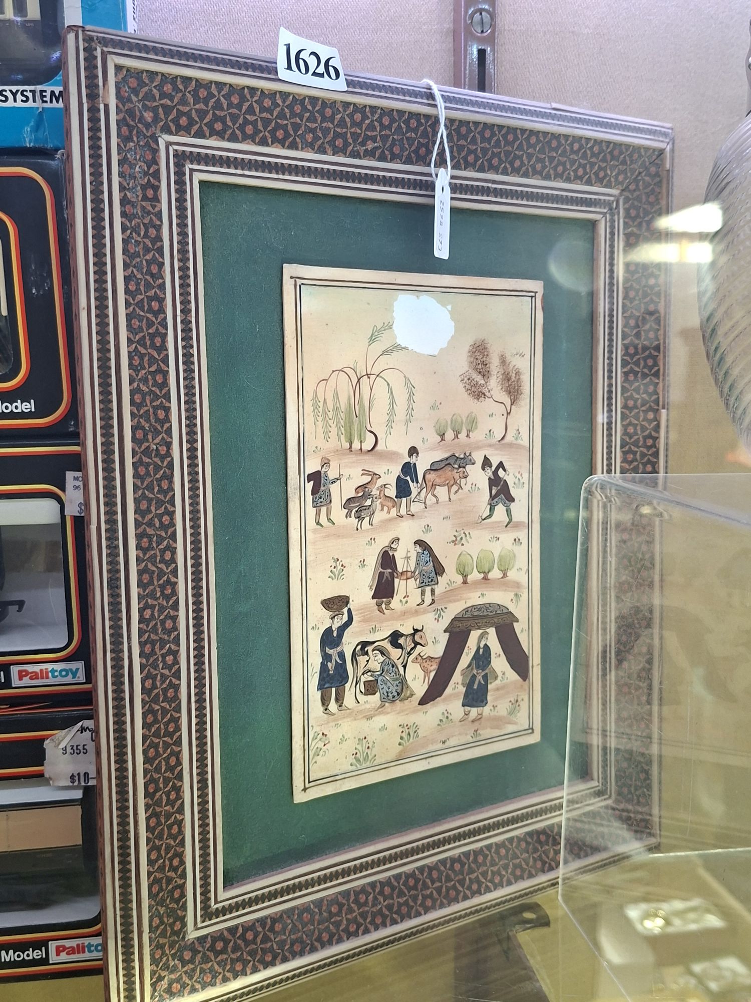 INDIAN HAND PAINTED PANEL
