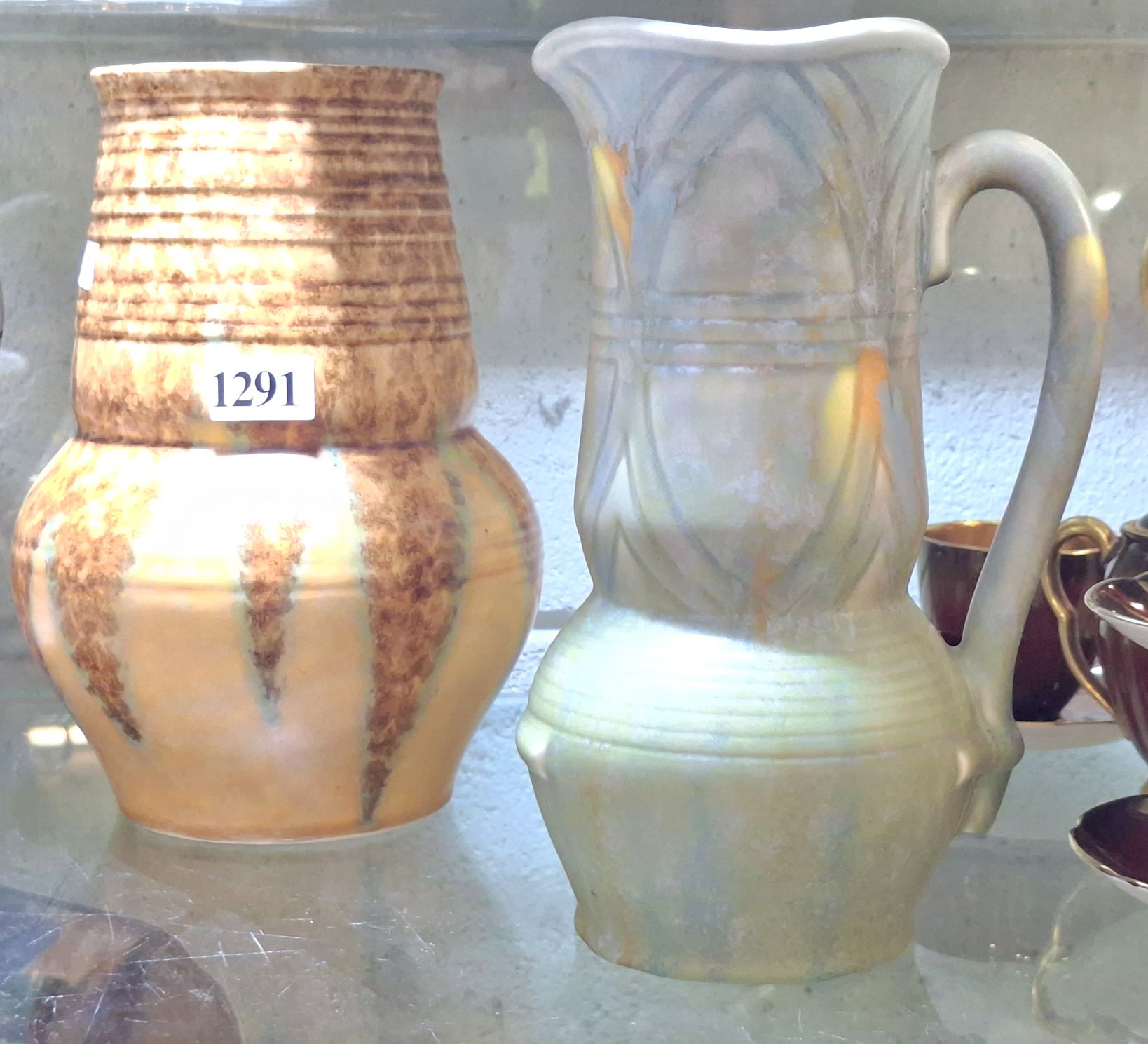 1291 · BESWICK VASE AND JUG