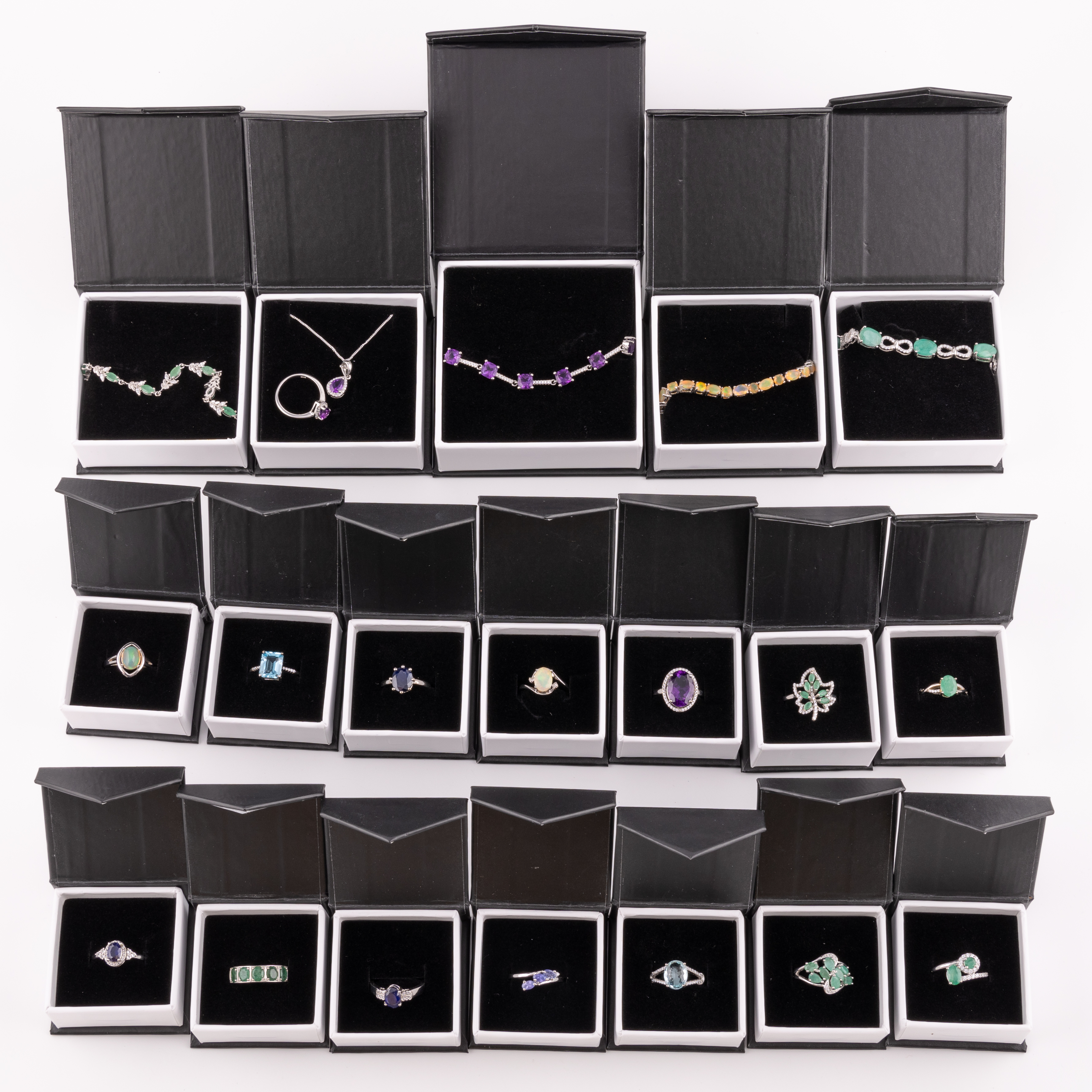 Lot of New Sterling Silver Jewellery