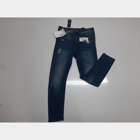 G STAR - TYPE C 3D SKINNY HODRA STRETCH DENIM - MID BLUE - W32 L32