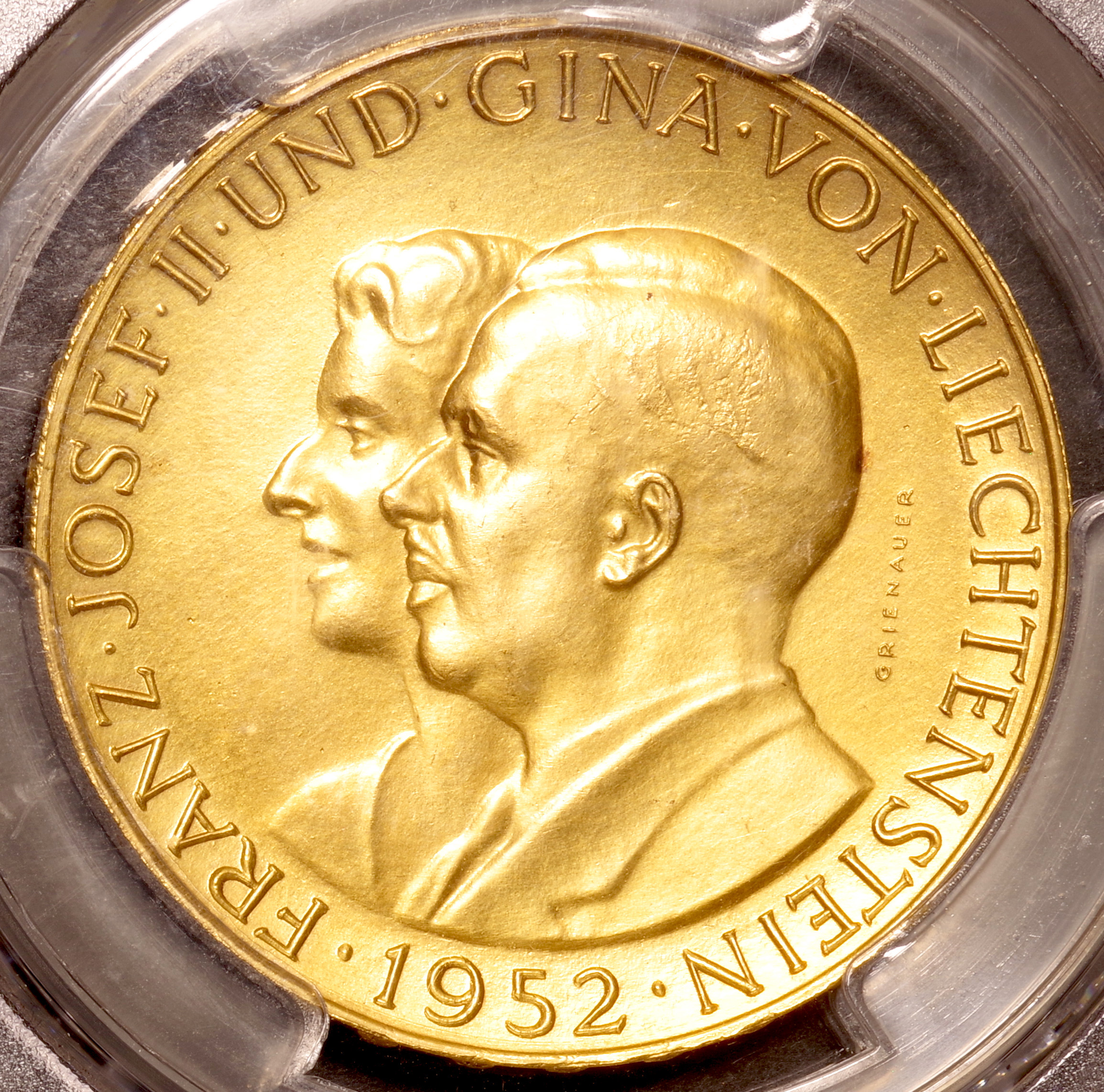 Liechtenstein-リヒテンシュタイン Gold 100 Franken フランツ