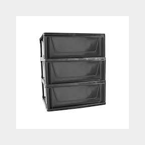 Deluxe 3-Drawer Room Organiser Unit --50587/1228 B6(S3)