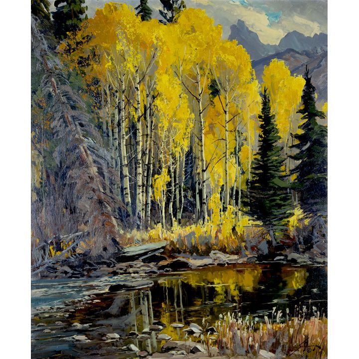 Conrad Schwiering (1916-1986), Mountain Gold