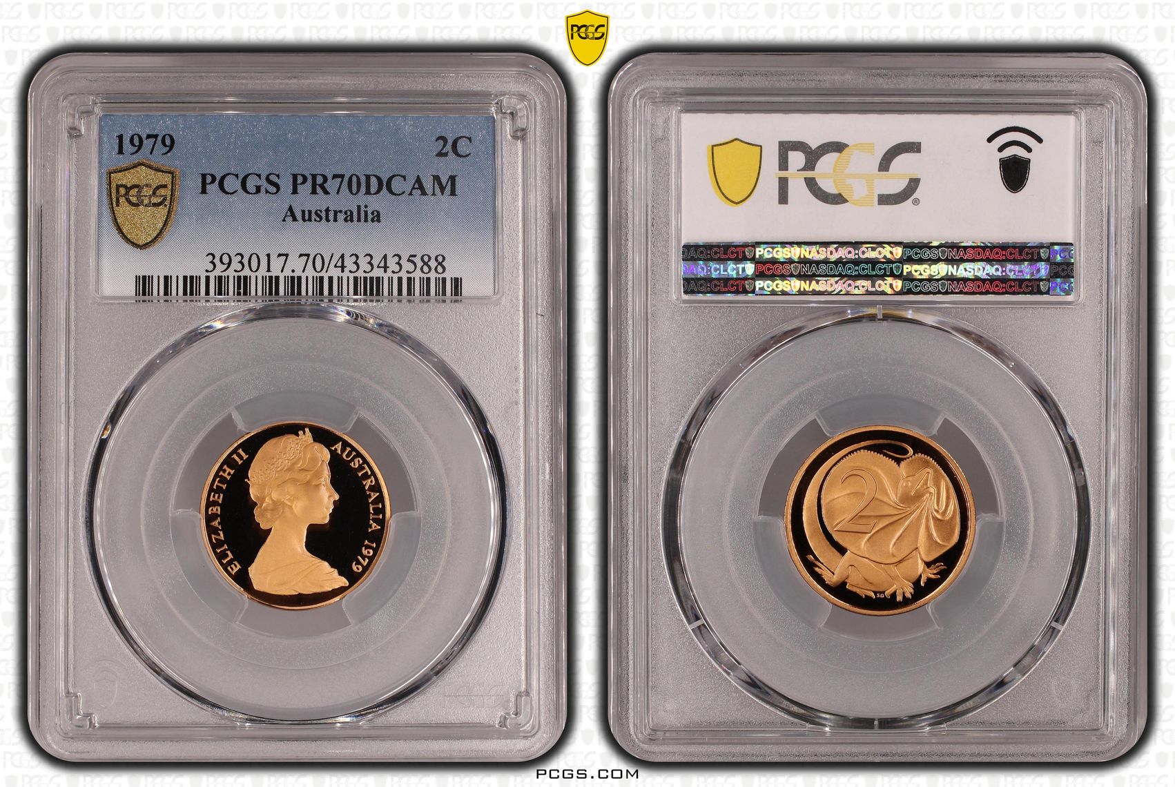 31 · 1979 Australia Two Cent, 2c PCGS - PR70DCAM POP 8/0 -588