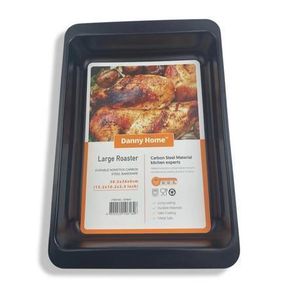 DANNY HOME LARGE ROASTER DURABLE NONSTICK CARBON STEEL BAKEWARE 38.5*26*6CM - 52055/31271