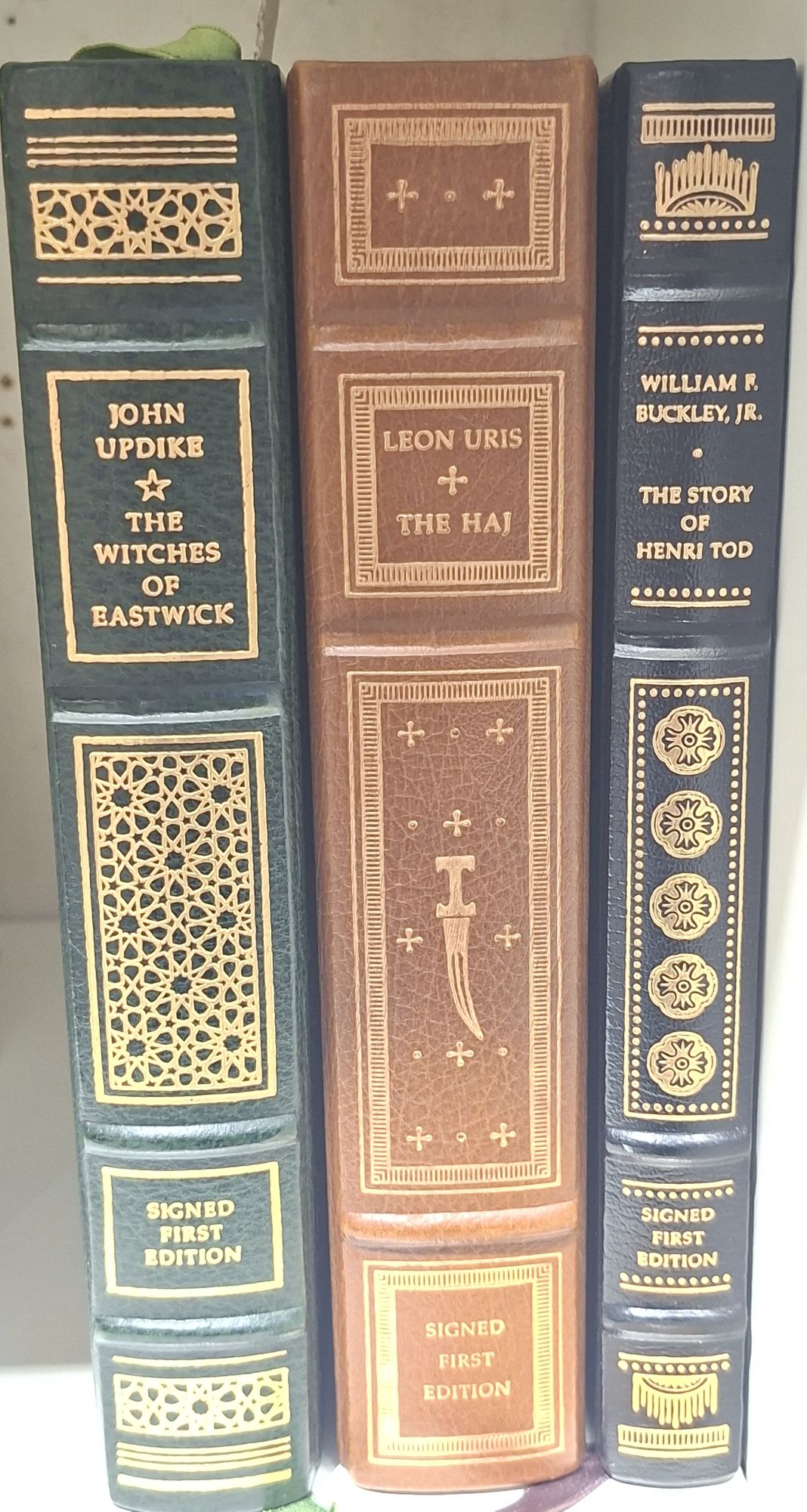 Three Signed Collectable Books
