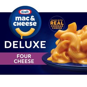KRAFT DELUXE FOUR CHEESE MAC AND CHEESE DINNER - 14OZ (PACK OF 10)
