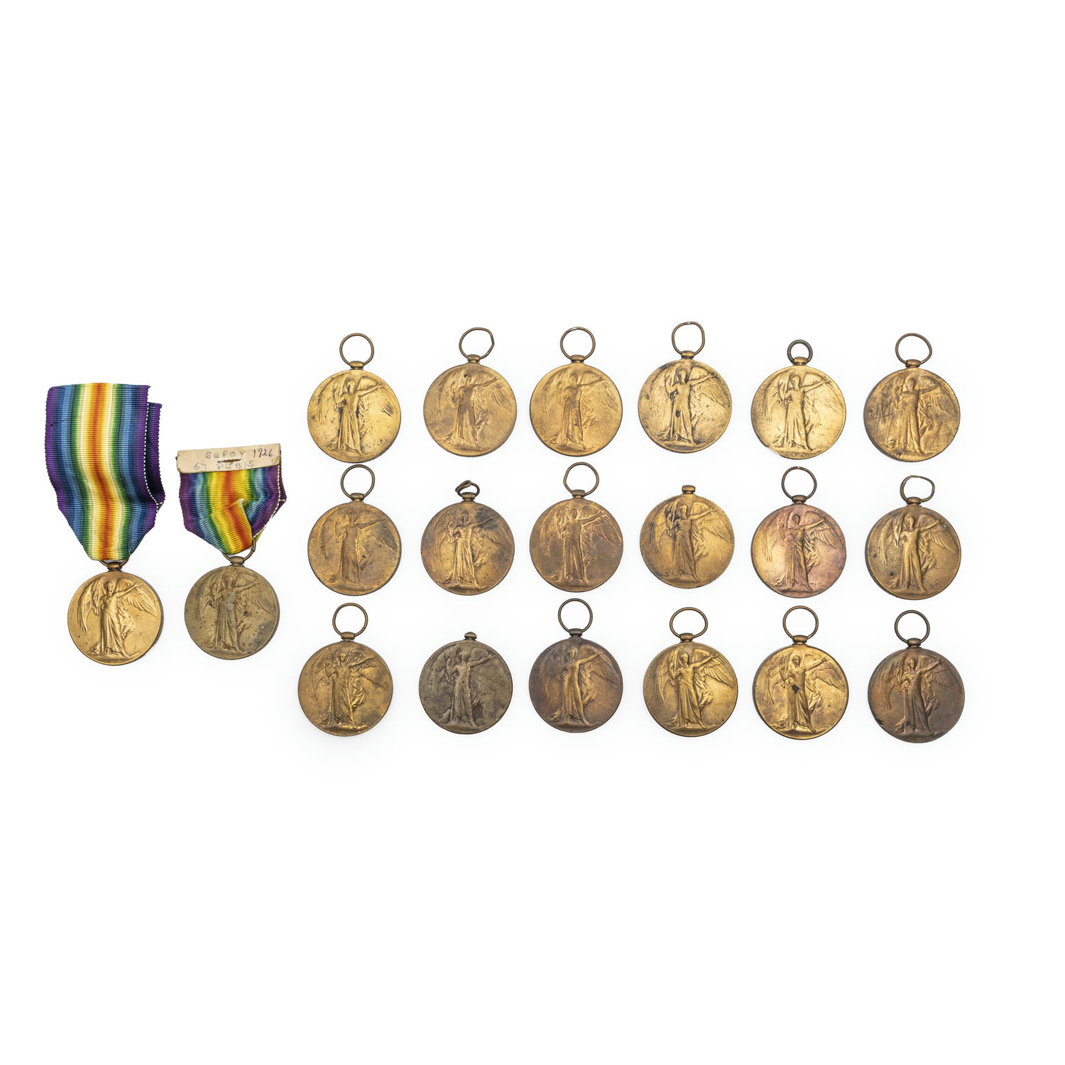 India, 1914-19 Victory Medal, WWI, F - aEF