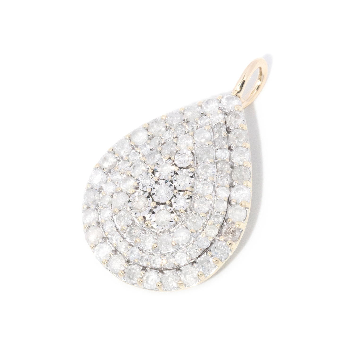 1.60 carat diamond pendant