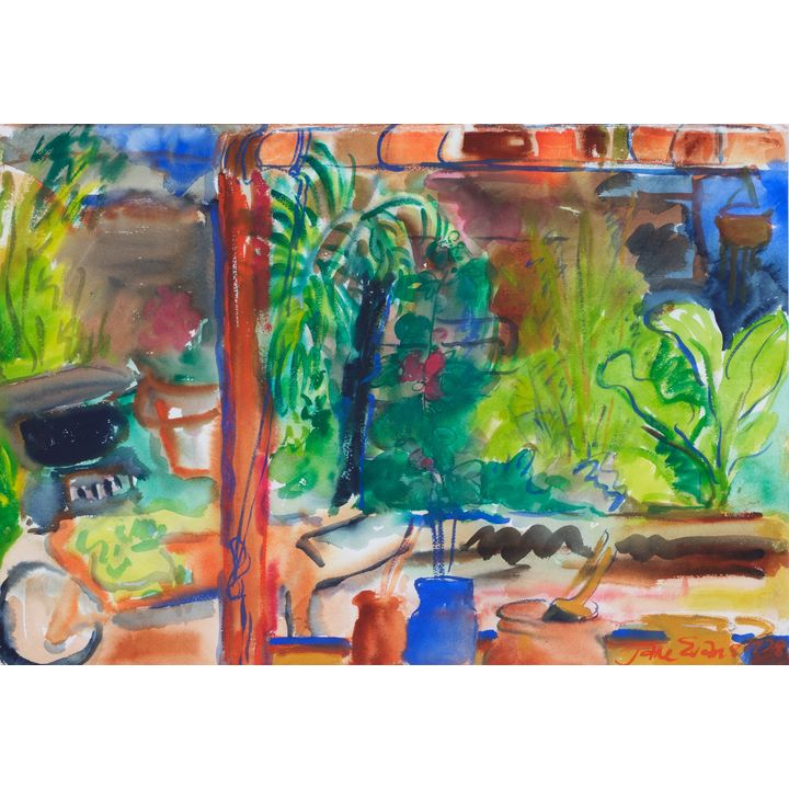 Jane Evans, Study No. 8, In the Garden