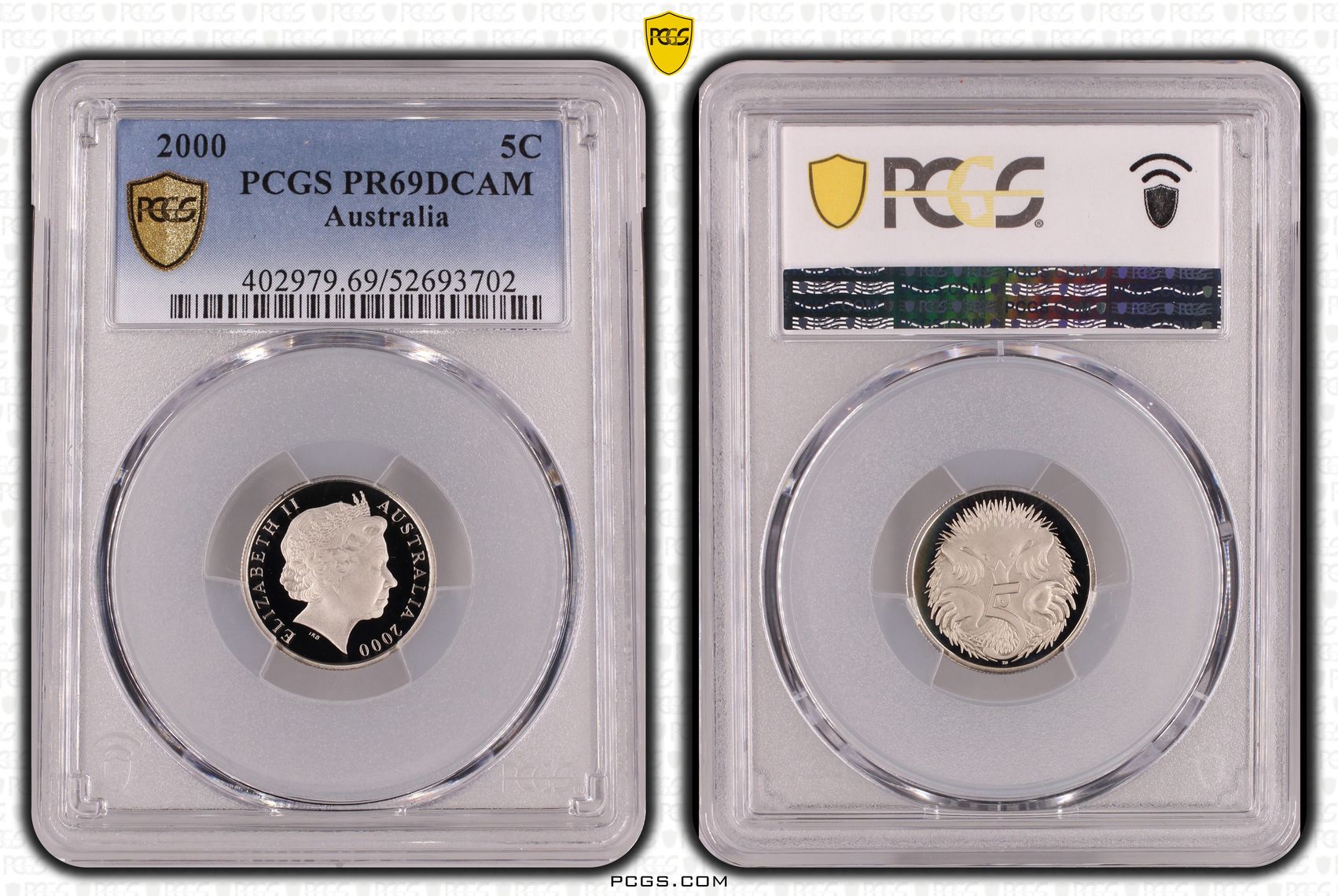 Five Cent, 2000, PCGS PR69DCAM