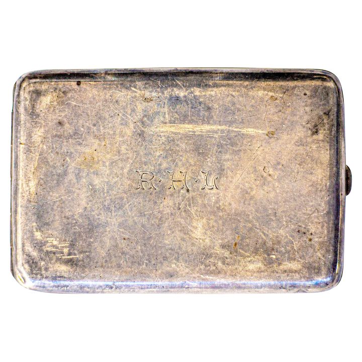 Great Britain, Silver Cigarette Case, 1915