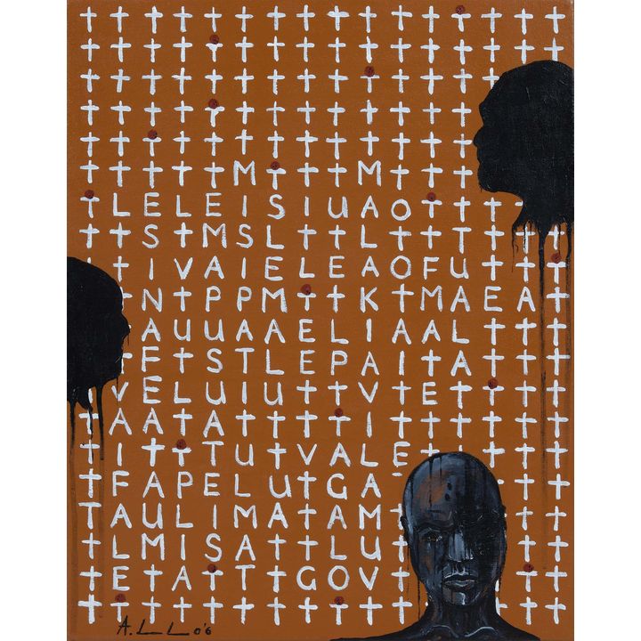 Andy Leleisi’uao 'Mangere Cemetery on a Sunday Afternoon'