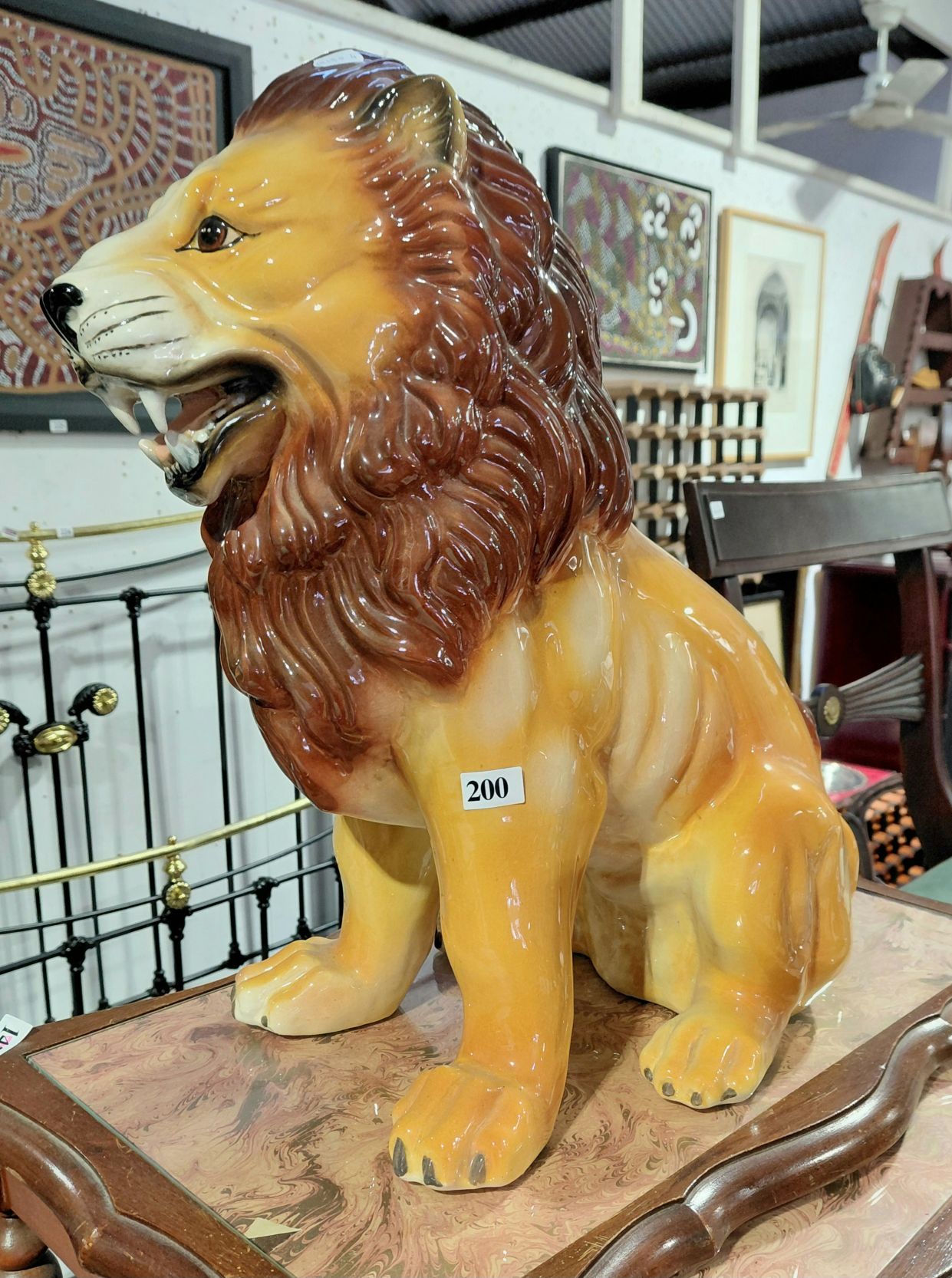 Ceramic Lion