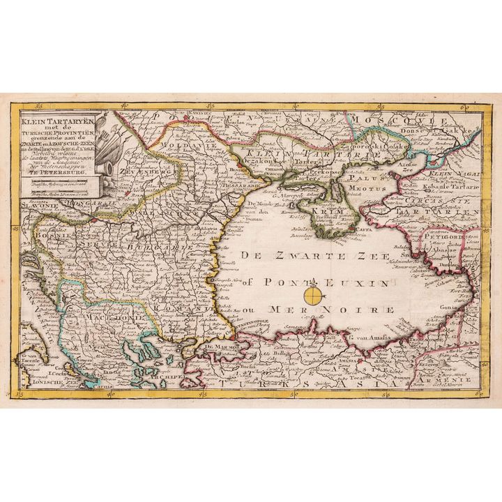 Jacob Keizer | Klein Tartaryen met de Turksche Provintien…