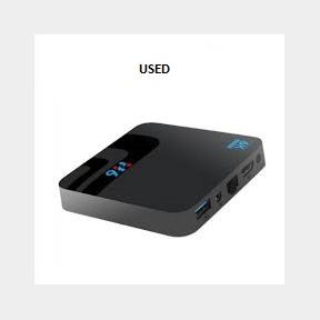 H6 Android TV Box 4G RAM + 32G ROM (H6 TV 4+32G) - Black - USED | AS 51660/455 B6 (S4)