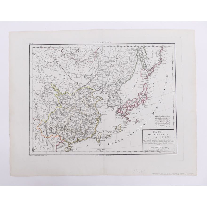 Tardieu, L' Empire de la Chine...XII. 1798