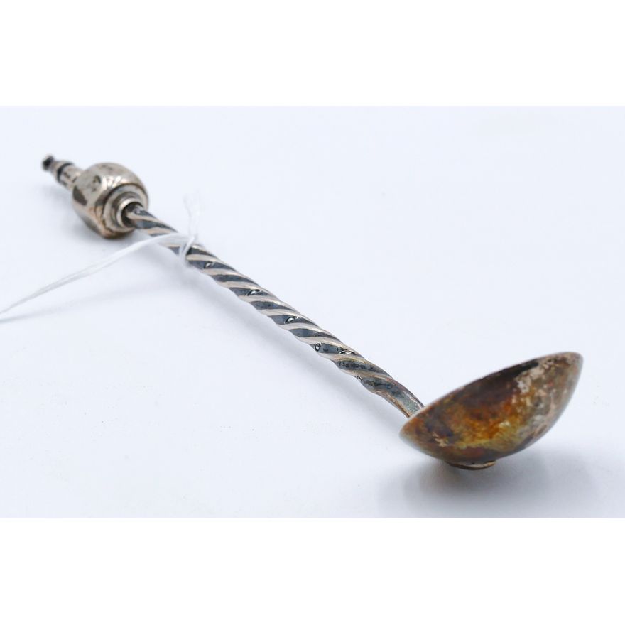 A. McEwan Art Silver Twist Stem Ladle 7.5'' - 70 Grams