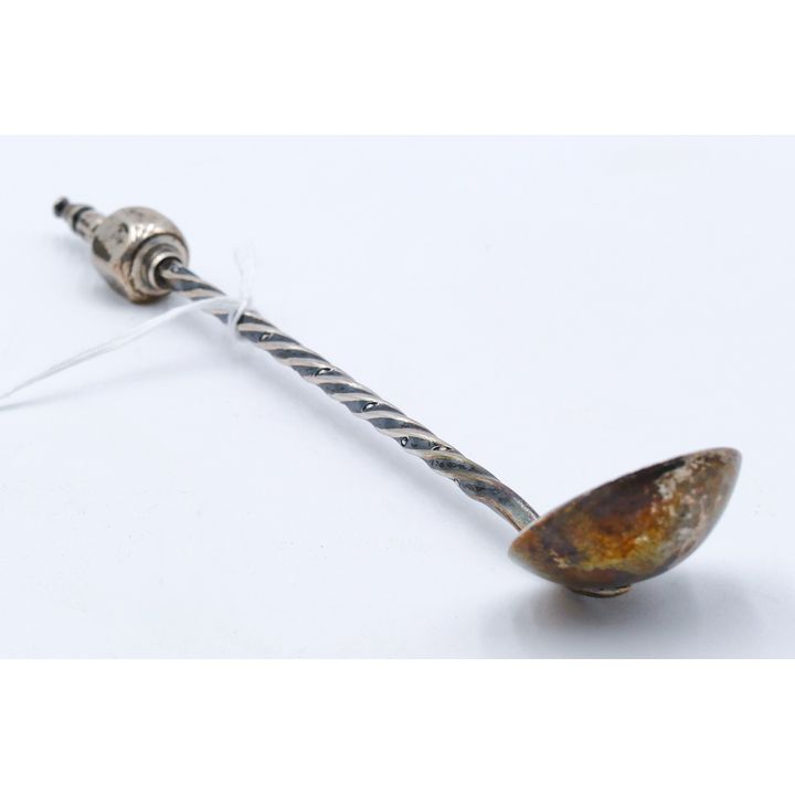 A. McEwan Art Silver Twist Stem Ladle 7.5'' - 70 Grams