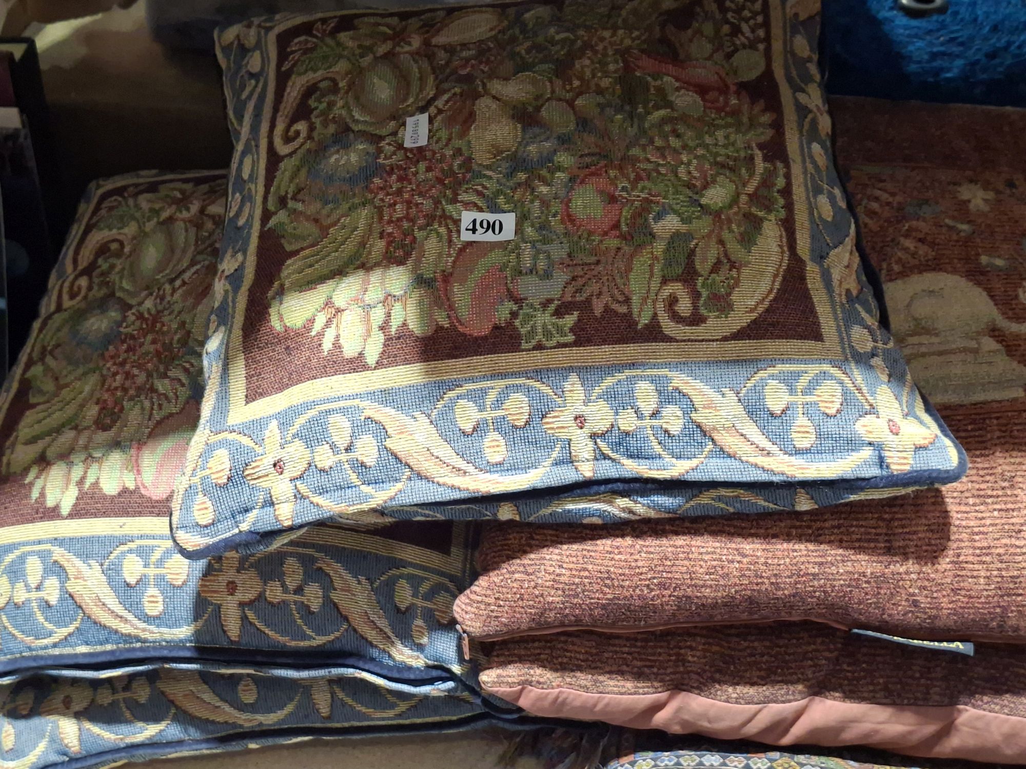 Group Of 5 Throw Cushions