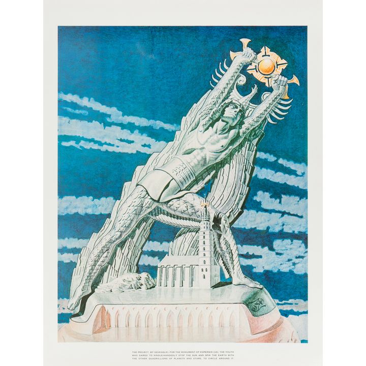 Stanisław Szukalski | Pomnik Kopernika, 1973 r.