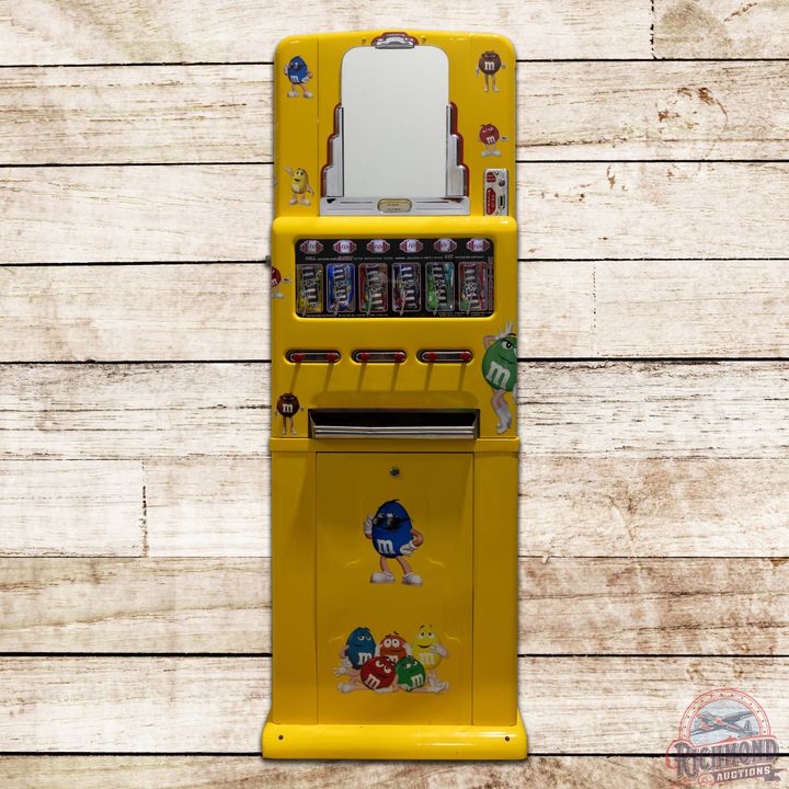 M&M's Candy Stoner Univendor 5 Cents Vending Machine Restored