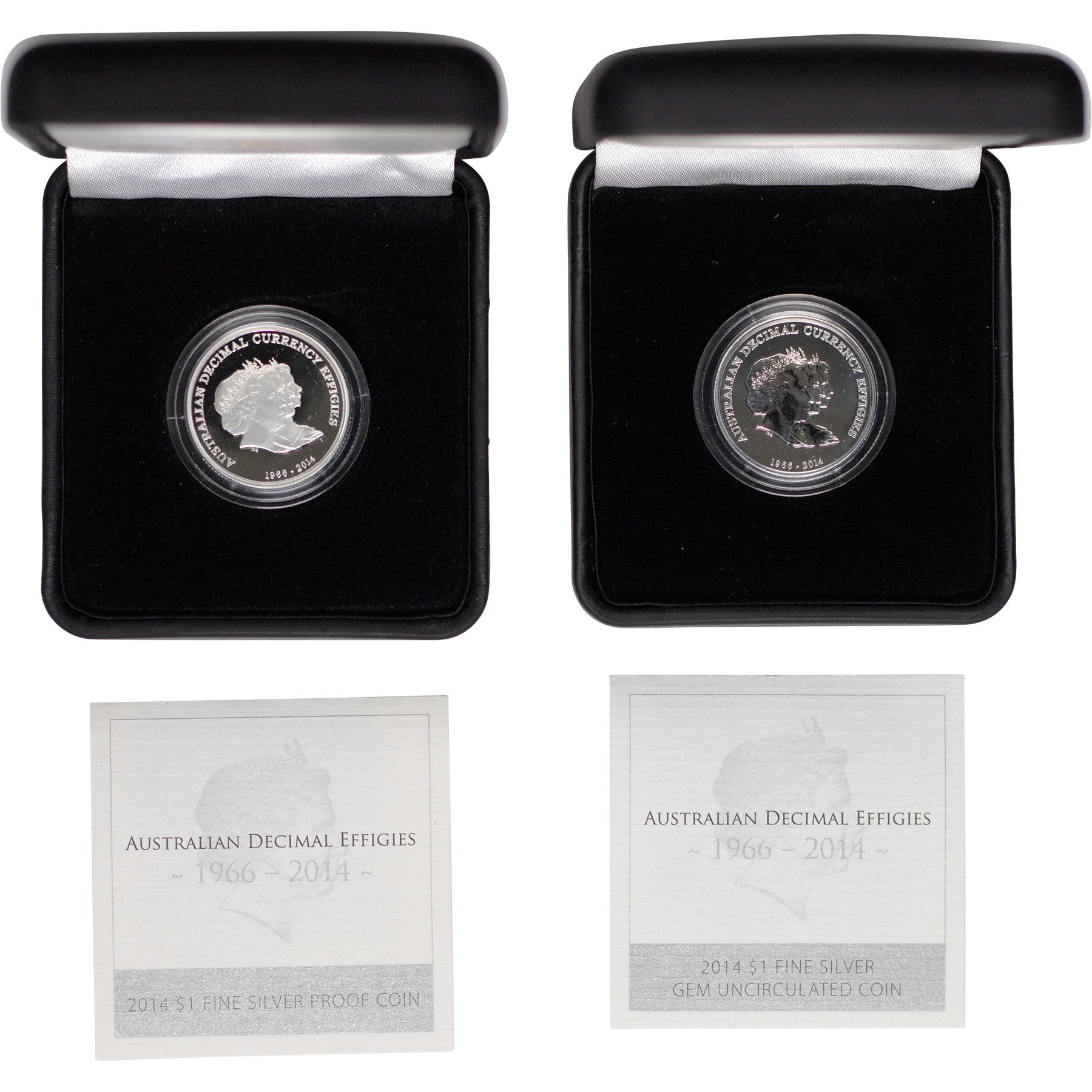 Pair, One Dollar, 2014, FDC