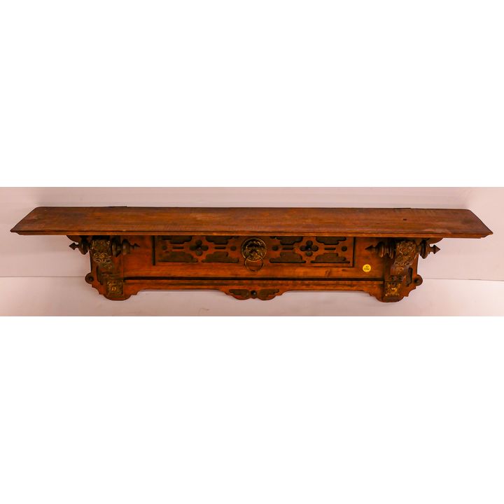 Ornate Victorian Wall Shelf- 9x39x7''