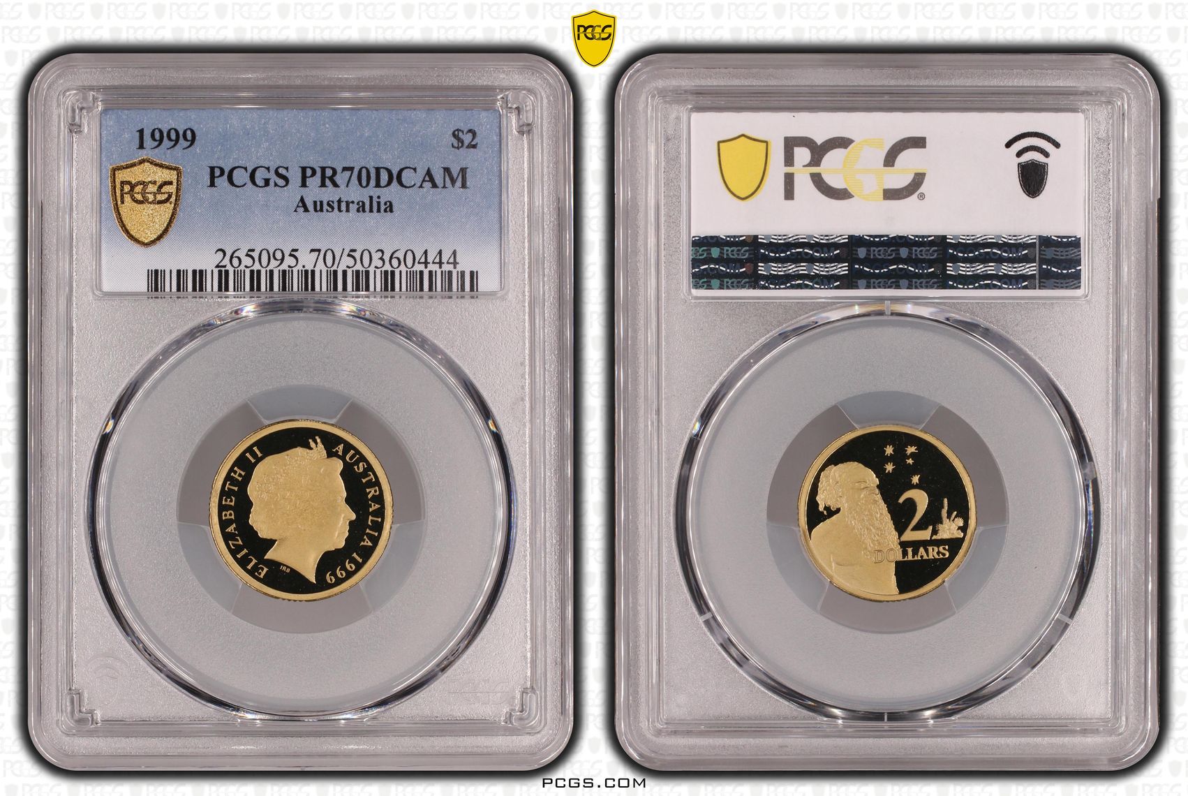 Two Dollar, 1999, PCGS PR70DCAM