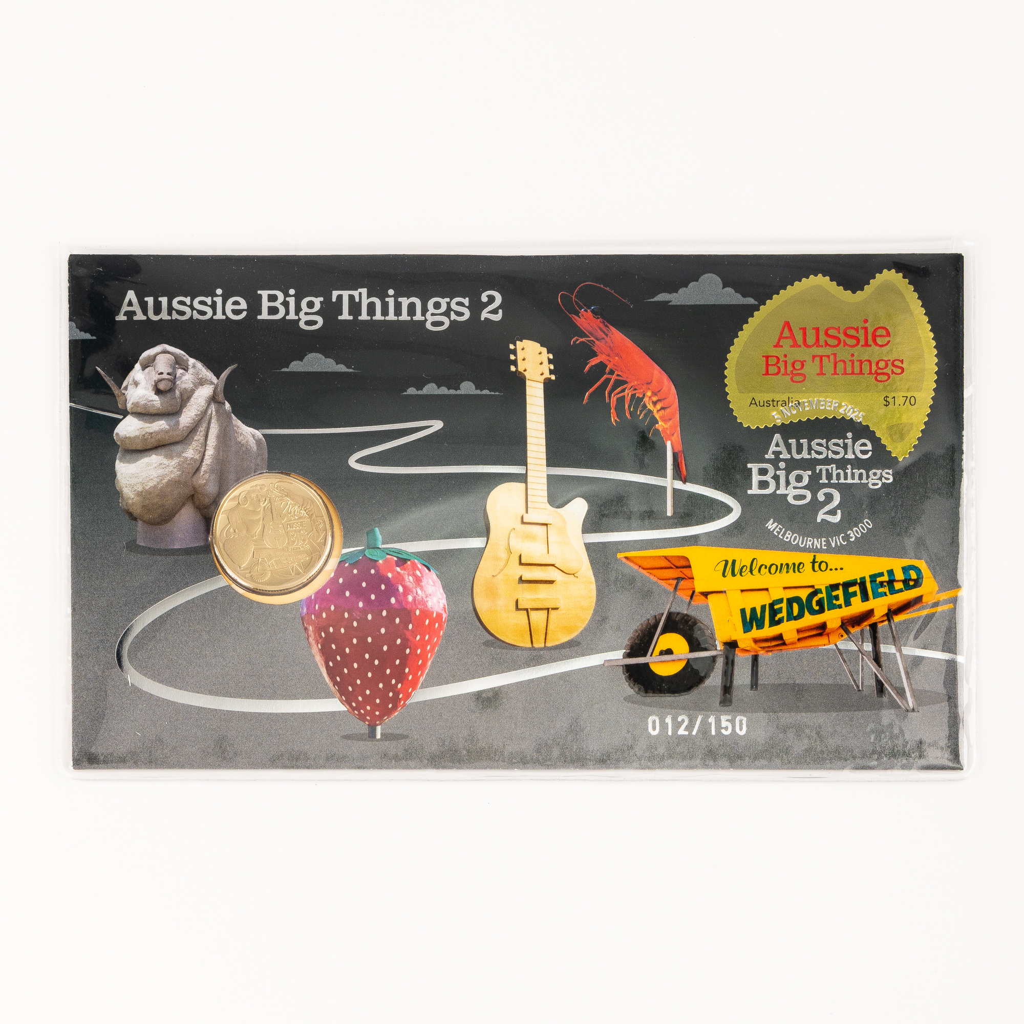 Charles III, Impressions Aussie Big Things 2, One Dollar, 2025, UNC