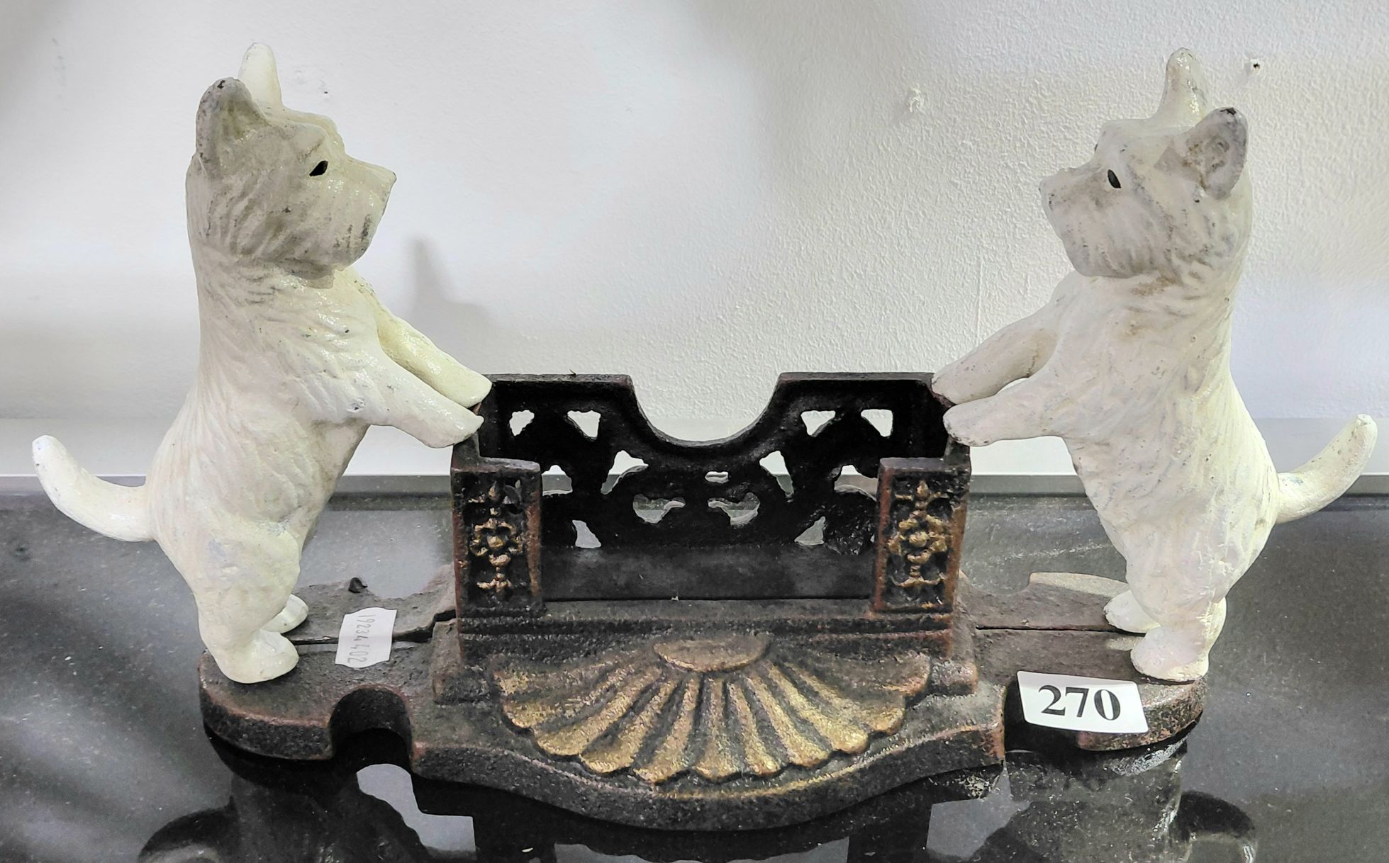 Cast Iron Business Card Holder
