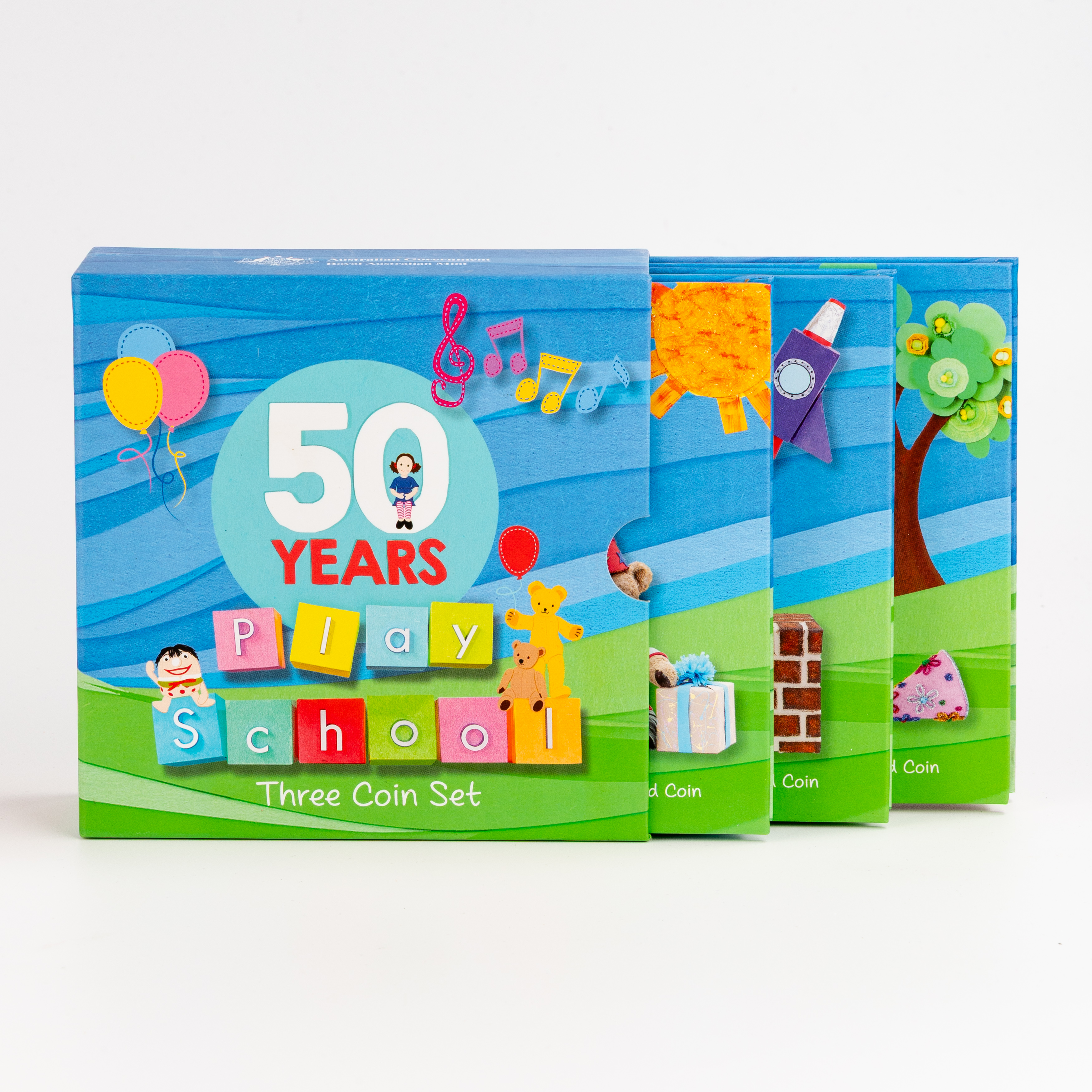 Elizabeth II, RAM - 50 Years of Play School, Fifty Cents, 2016, UNC