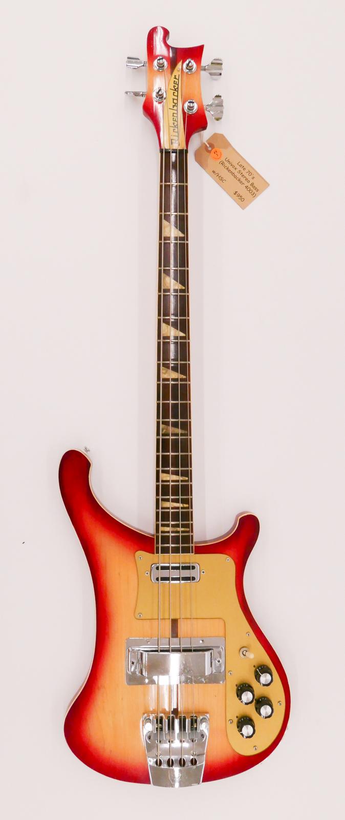 Univox Rickenbacker Copy Stereo Bass, late 1970's