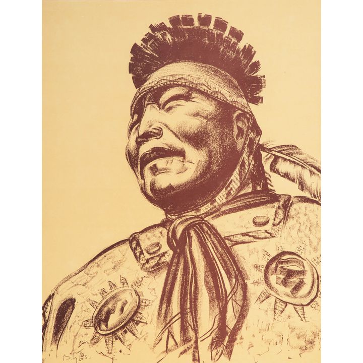 Bolesław Cybis | Pride Runs Deep - Apache, 1970 r.
