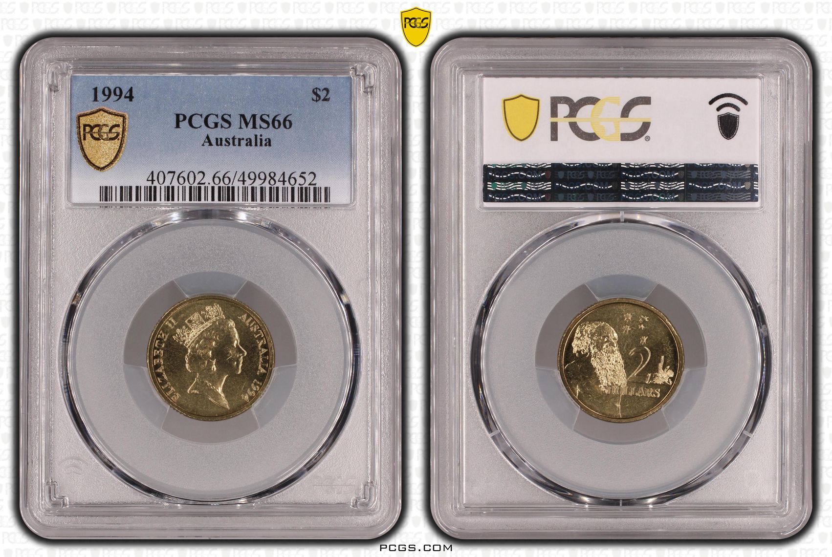 Two Dollar, 1994, PCGS MS66