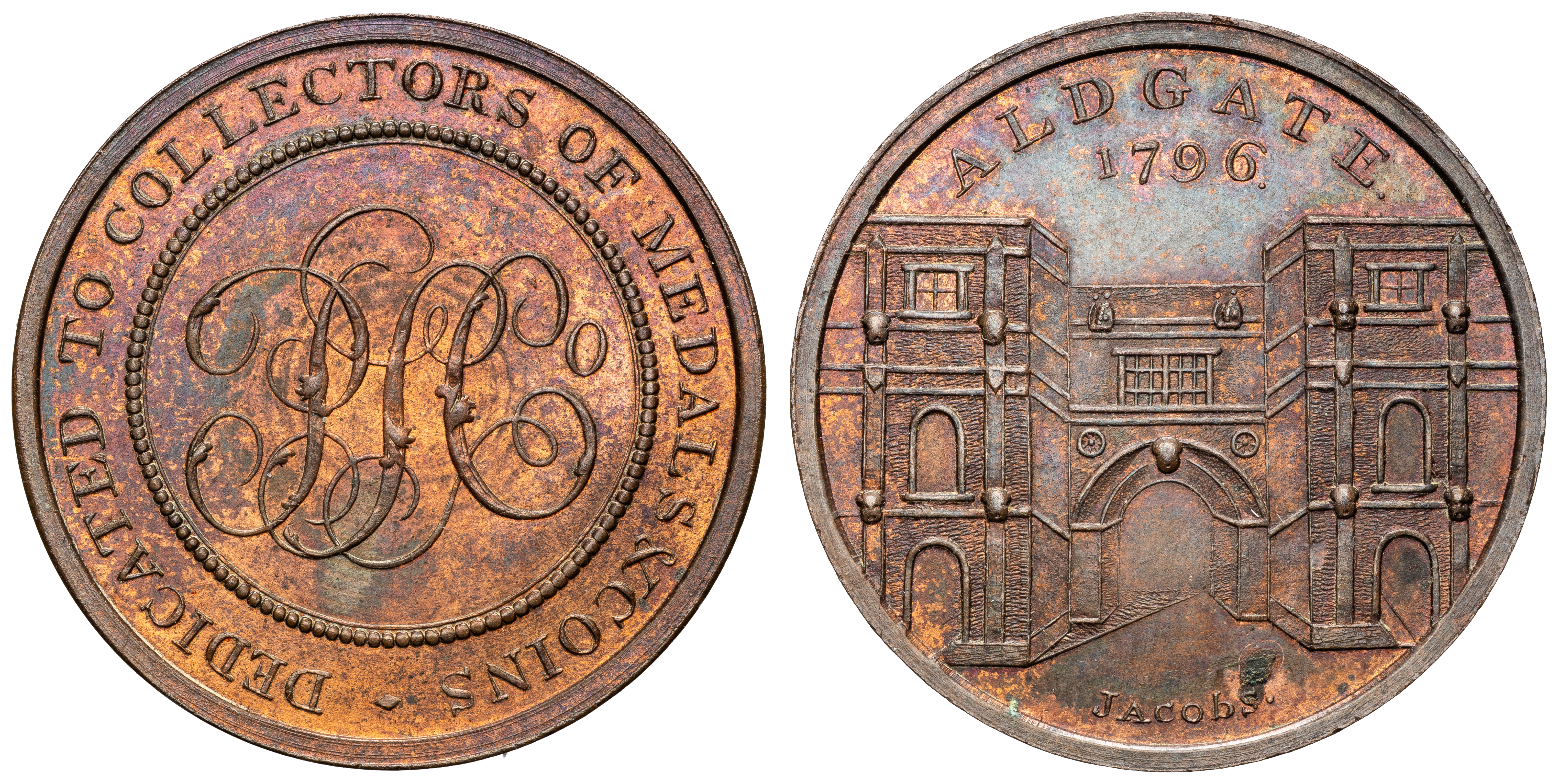 158 · Great Britain, Coin Dealers Token, 1796, UNC